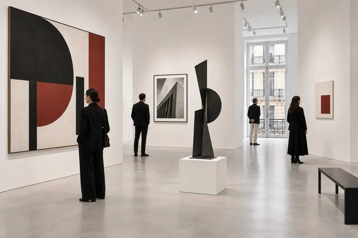 Galerie art Paris avec exposition contemporaine dans le Marais