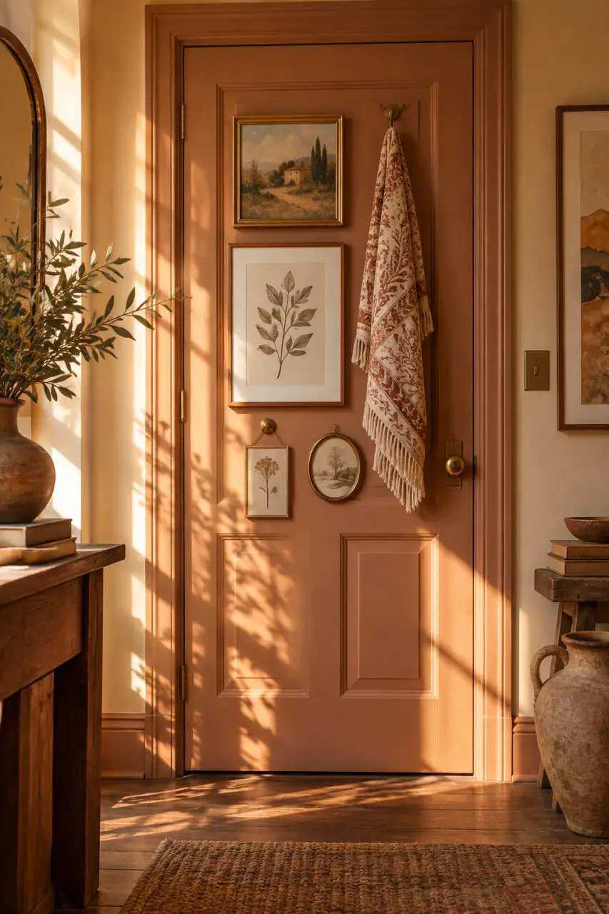 La décoration d’une porte intérieure réussit avec le bon format et le bon support