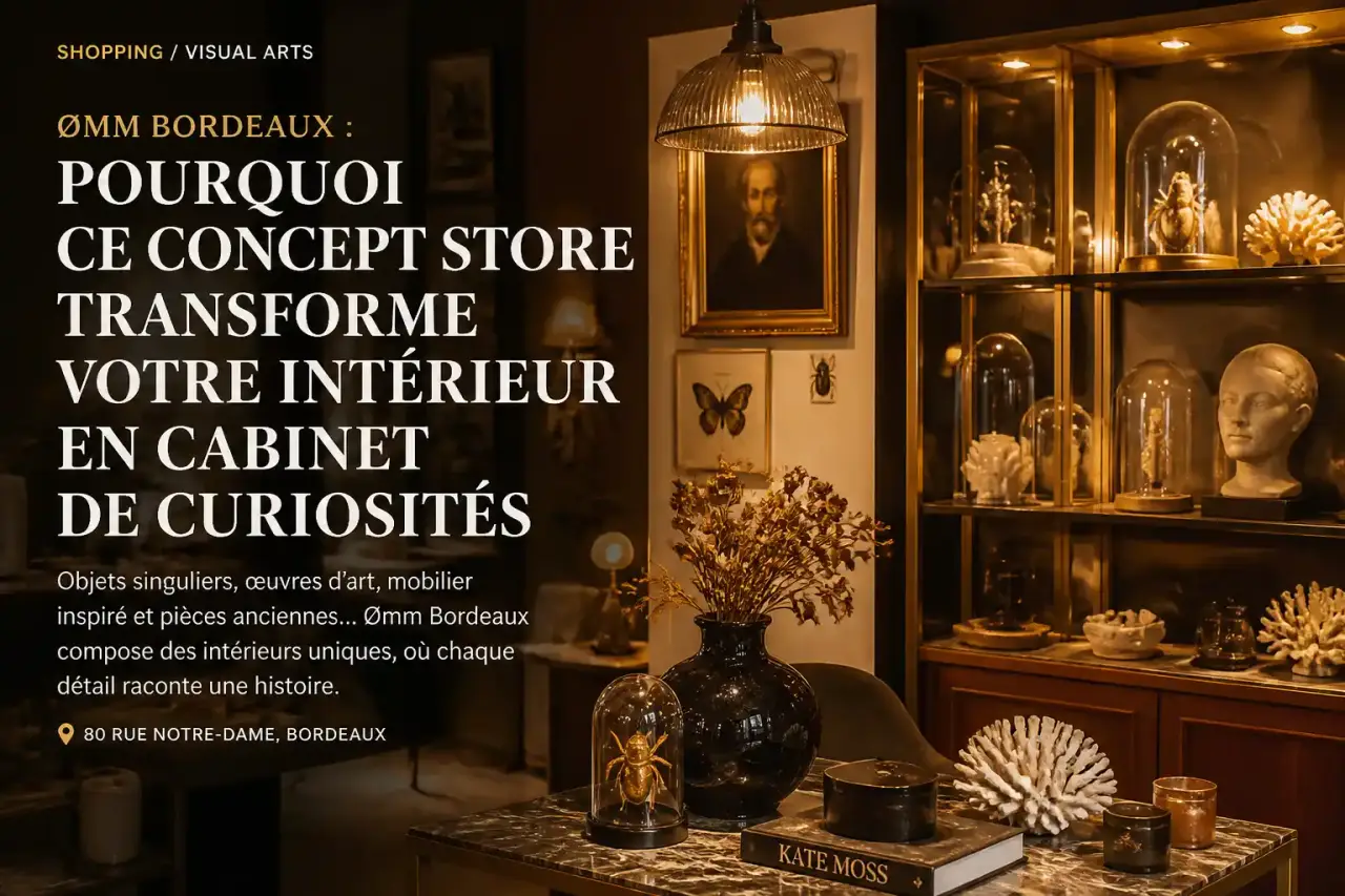 Ømm Bordeaux : pourquoi ce concept store transforme votre intérieur en cabinet de curiosités