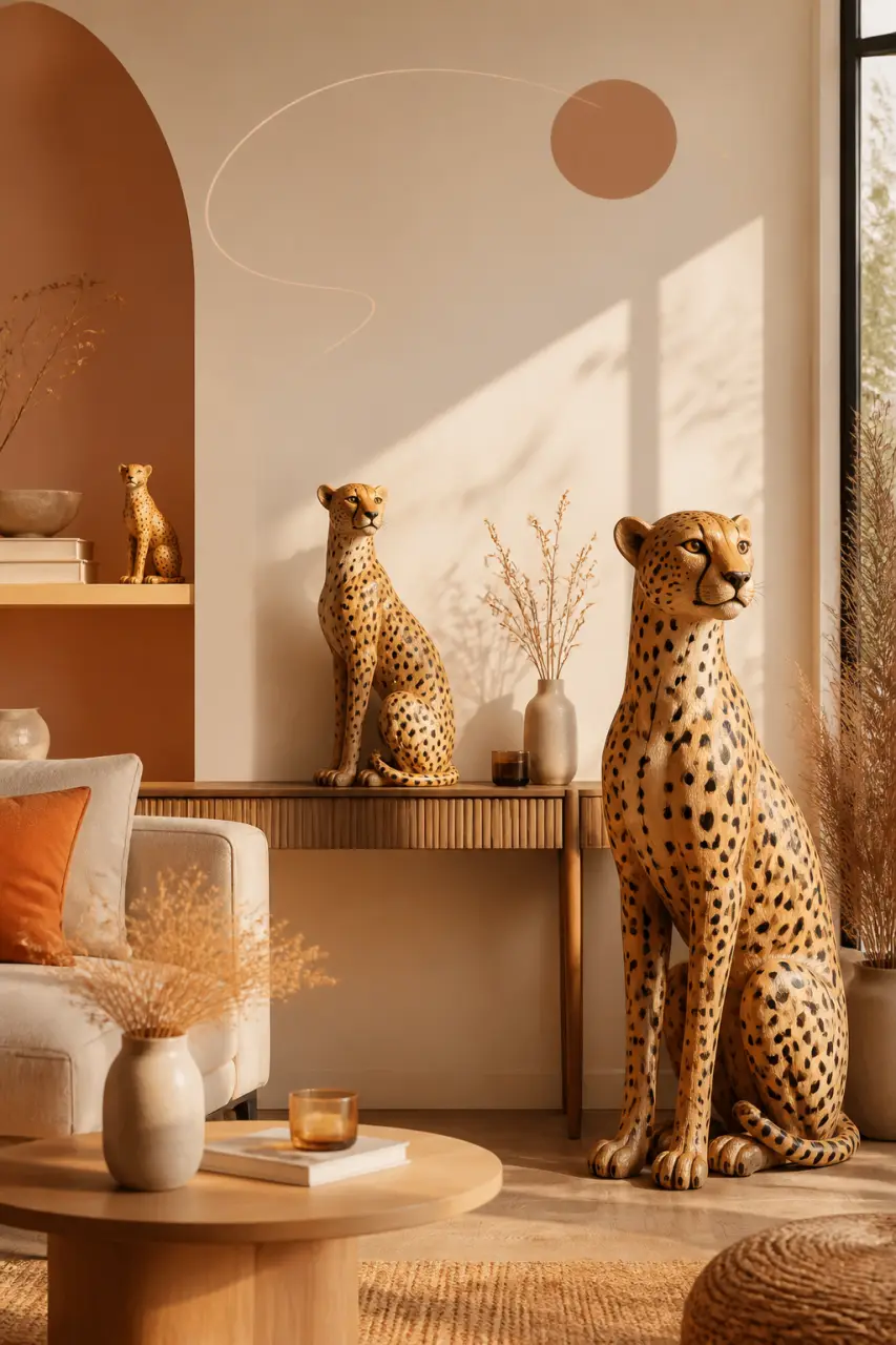 Quel format d’animal décoratif choisir pour son intérieur, miniature, moyen ou grandeur nature ?