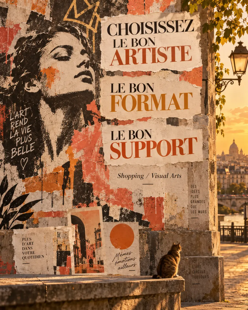 Poster street art : choisissez le bon artiste, le bon format et le bon support