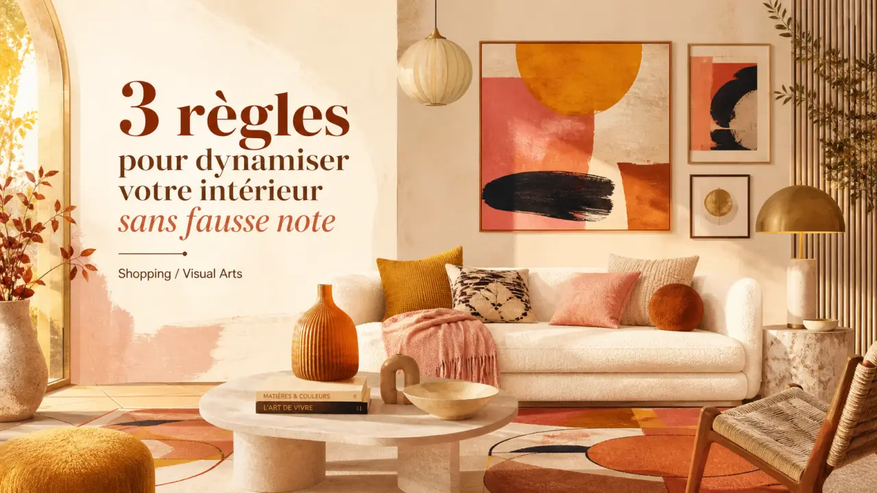 Artwork colorful : 3 règles pour dynamiser votre intérieur sans fausse note