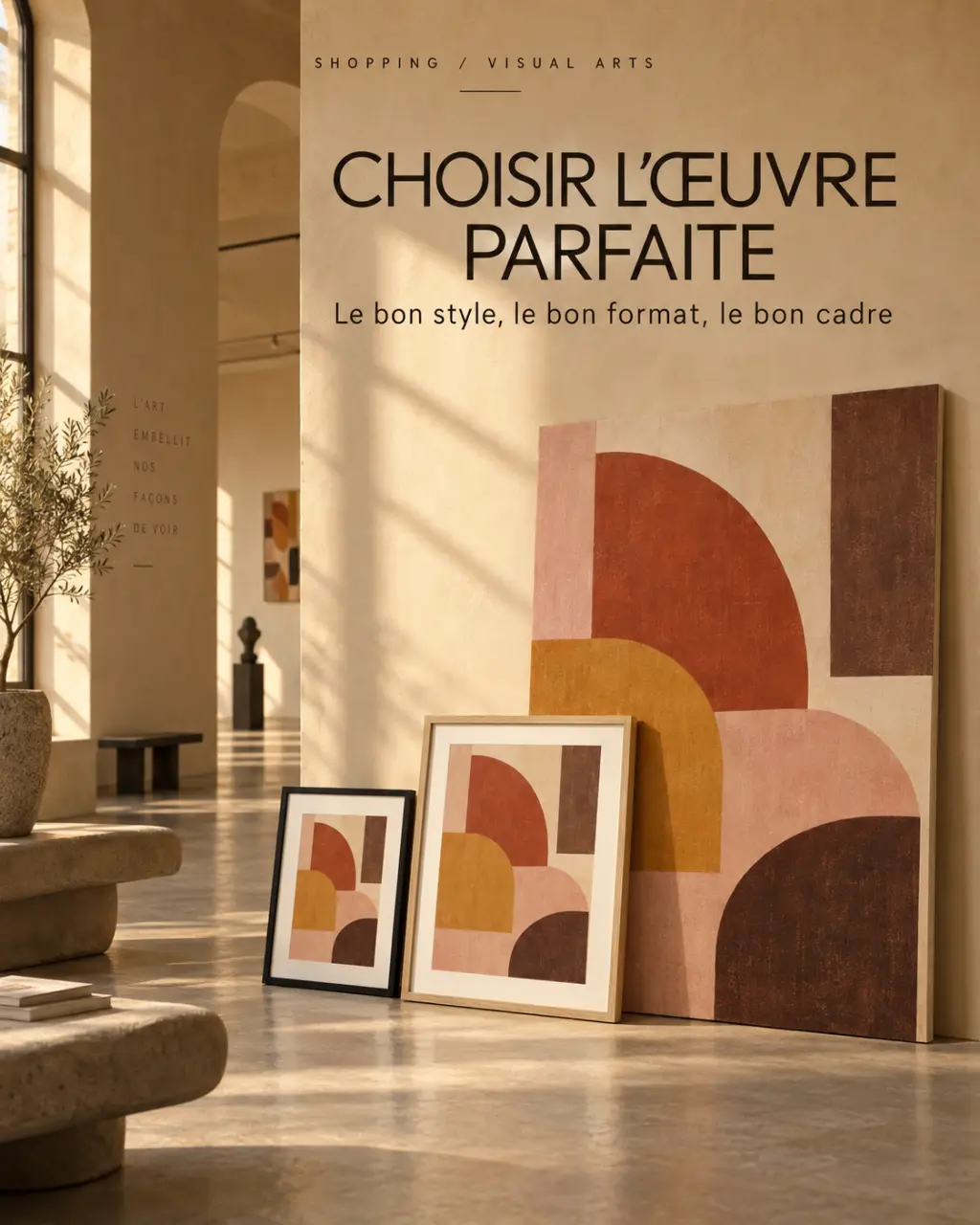 Affiche d’art contemporain : choisir le bon style, le bon format et le bon cadre