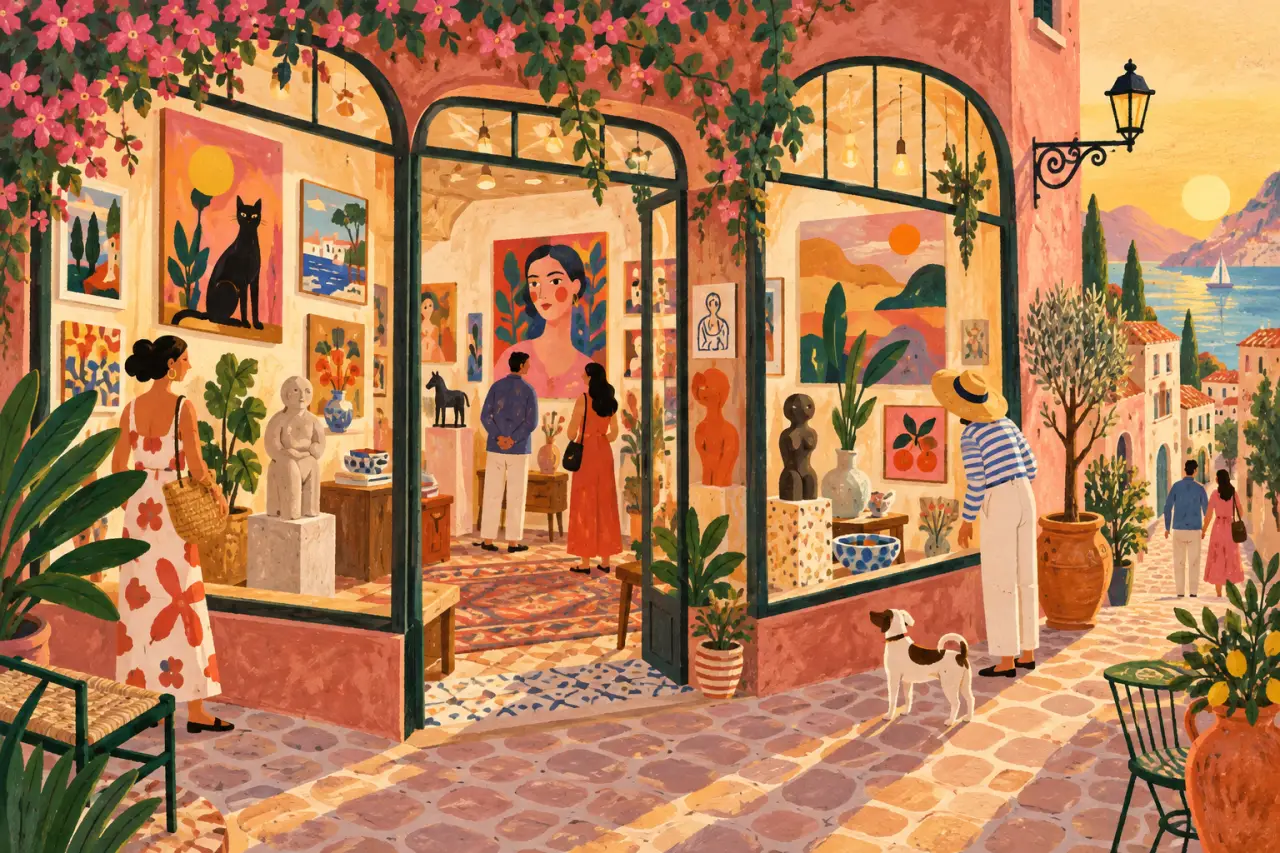 L’art naïf contemporain libère la perspective et raconte le monde autrement